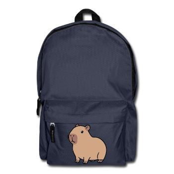 Capybara Wasserschwein - Sac à dos - bleu marine - Devant