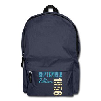 September 1956 - 70. Geburtstag - Rucksack - Navy - Vorne