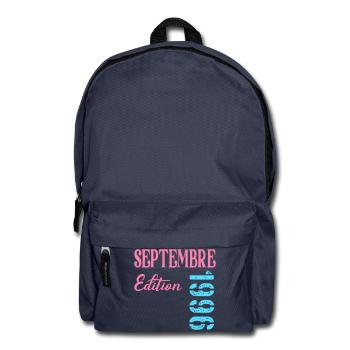 Français 30e Anniversaire, Septembre 1996 - Sac à dos - bleu marine - Devant