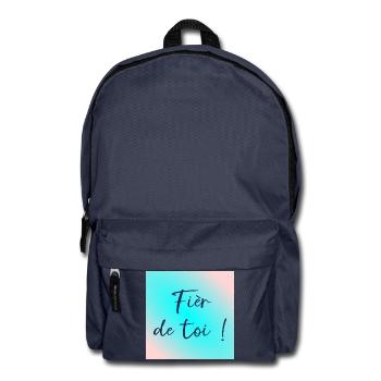 Fièr de toi - Sac à dos - bleu marine - Devant