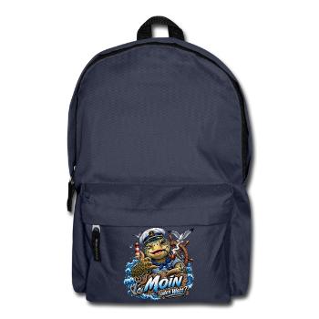 Kapitän Schildkröte Moin - Rucksack - Navy - Vorne