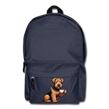 Airedale Terrier Airedales Airedaleliebhaber - Rucksack - Navy - Vorne