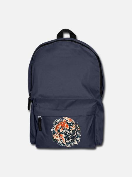 Lucky Koi - Rucksack - Navy