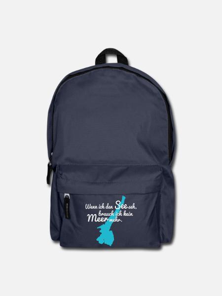 Gardasee Italien - Rucksack - Navy