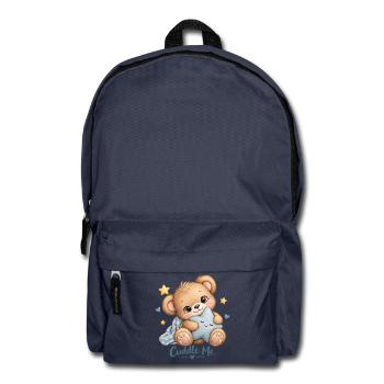 Kuscheltier Sternenfreund - Rucksack - Navy - Vorne