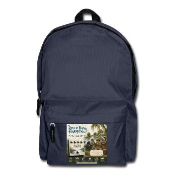 The River Bank Harmonist – ein literarisches Gitarrenpedal - Rucksack - Navy - Vorne