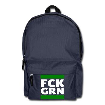 Gegen die Grünen - Rucksack - Navy - Vorne