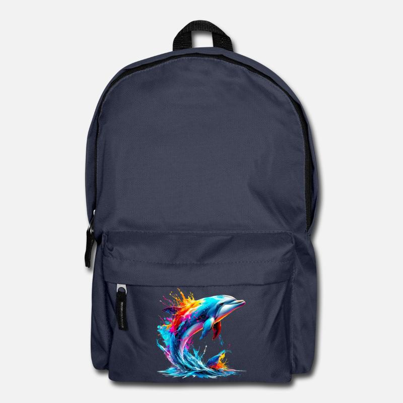 Dauphin - Sac à dos - bleu marine