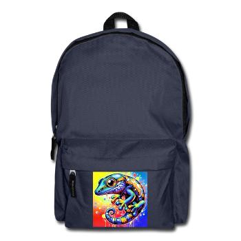 Gecko - Backpack - navy - Front