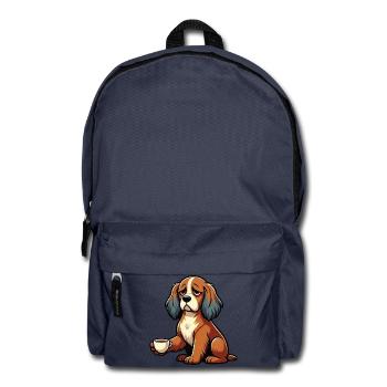 Cocker Spaniel Cockerhund Cocker Spaniel Besitzer - Rucksack - Navy - Vorne