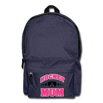 Hockey Mum - Rucksack - Navy - Vorne
