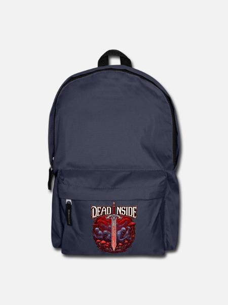 Horror- und Science-Fiction-Saga mit Schwert - Rucksack - Navy