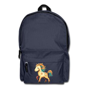 Pferd Pony - Rucksack - Navy - Vorne
