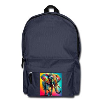 Elefant - Rucksack - Navy - Vorne