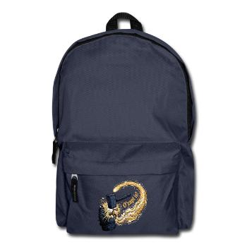 Bier Bierzelt Bayern Biergarten - Rucksack - Navy - Vorne