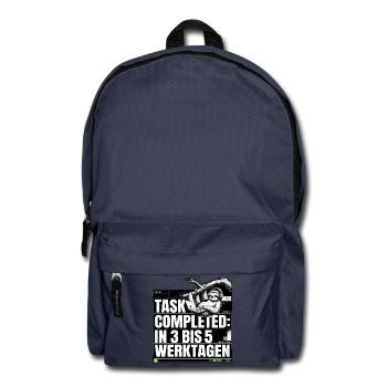 Büro Faultier - Rucksack - Navy - Vorne