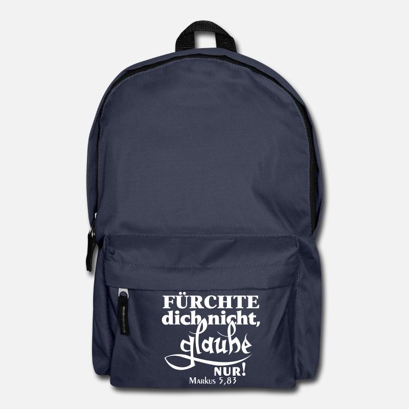 Markus 5,83 Bibelvers - Rucksack - Navy