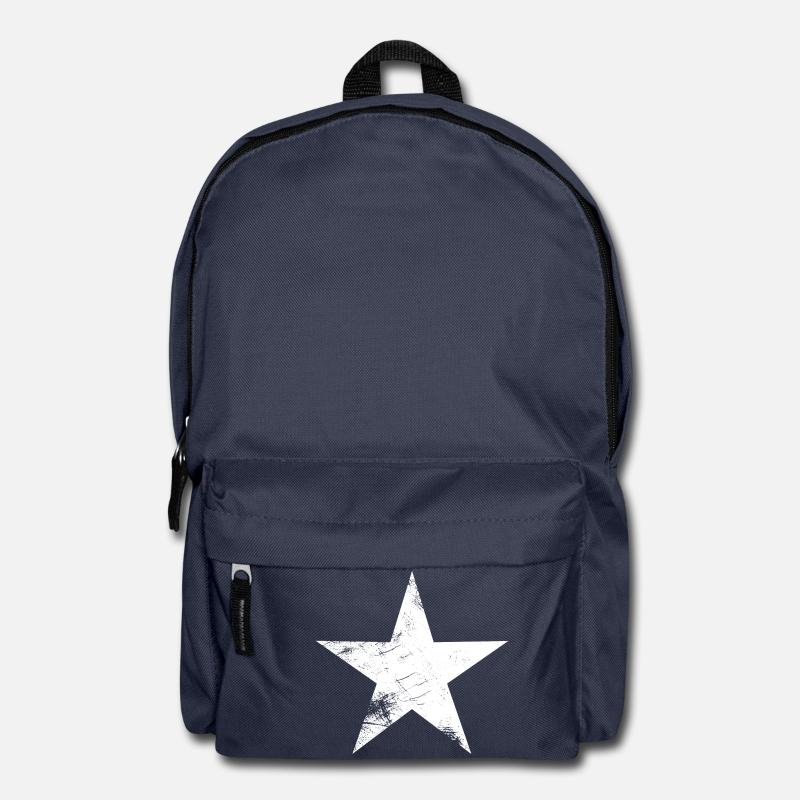 Étoile vintage - Sac à dos - bleu marine