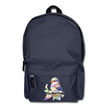 oiseau mignon - Sac à dos - bleu marine - Devant