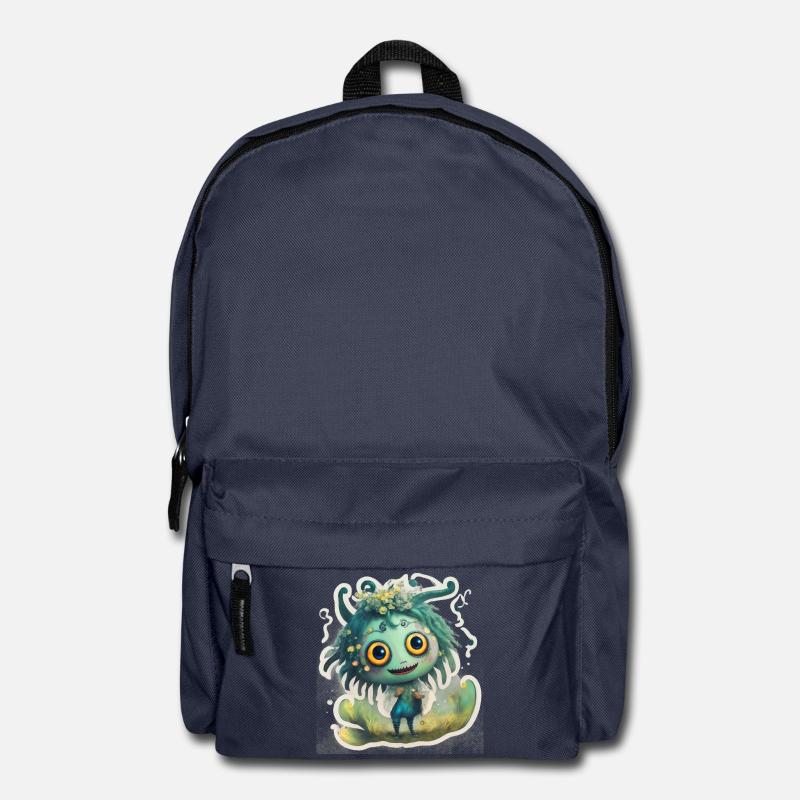 Monsters - Backpack - navy