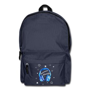 Christmas Rock - casque sympa - Sac à dos - bleu marine - Devant