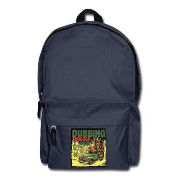 Dub Reggae Weihnachtsmann - Rucksack - Navy - Vorne