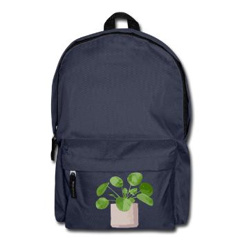 pilea - Sac à dos - bleu marine - Devant