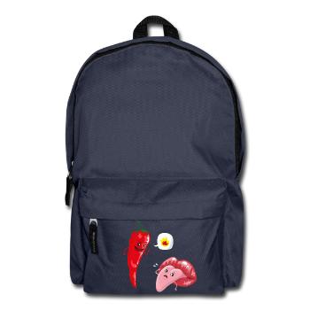 Chili & Zunge - Rucksack - Navy - Vorne