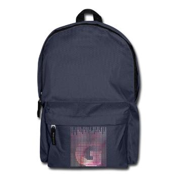 Letter G, name, the letter G - Backpack - navy - Front