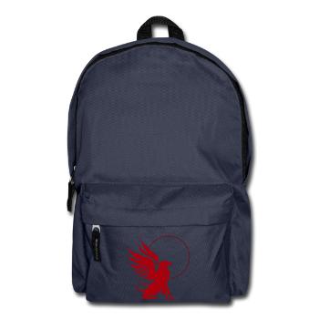 Griffon Rouge en Cercle - Sac à dos - bleu marine - Devant