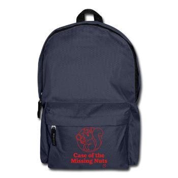 Case of the Missing Nuts Squirrel - Rucksack - Navy - Vorne