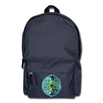 Limette Röntgen Design - Rucksack - Navy - Vorne