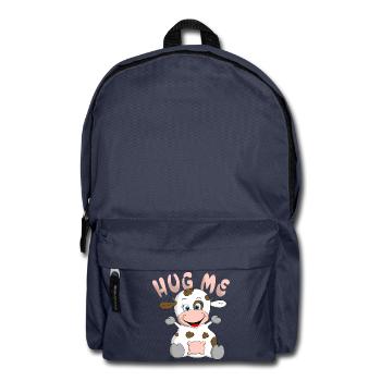 Hug me Kuh - Rucksack - Navy - Vorne