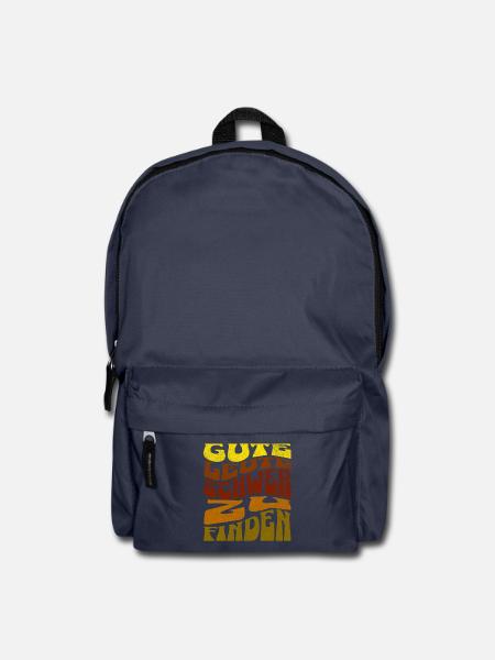 Gute Leute - Schwer zu finden Retro Shirt  - Rucksack - Navy