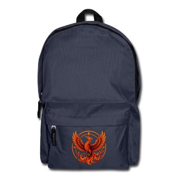 Phönix aus der Asche – Neuanfang & Transformation - Rucksack - Navy - Vorne