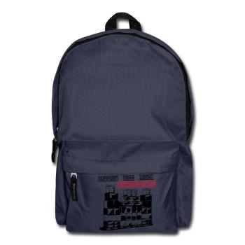 SUPPORT YOUR LOCAL SOUNDSYSTEM - Rucksack - Navy - Vorne