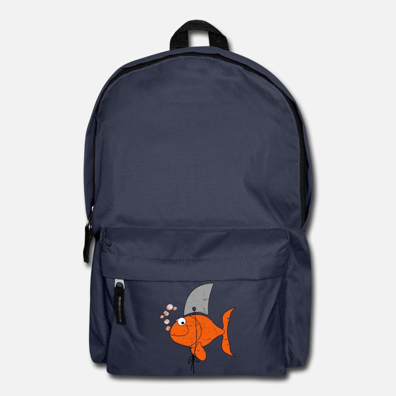Drôle de poisson - Sac à dos - bleu marine