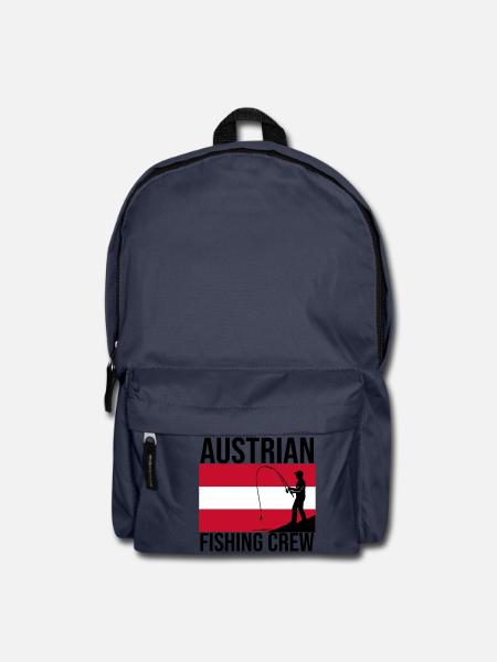 Austrian Fishing Crew Angler Shirt - Backpack - navy