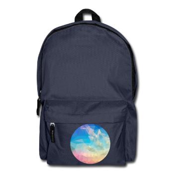 abstract - Backpack - navy - Front