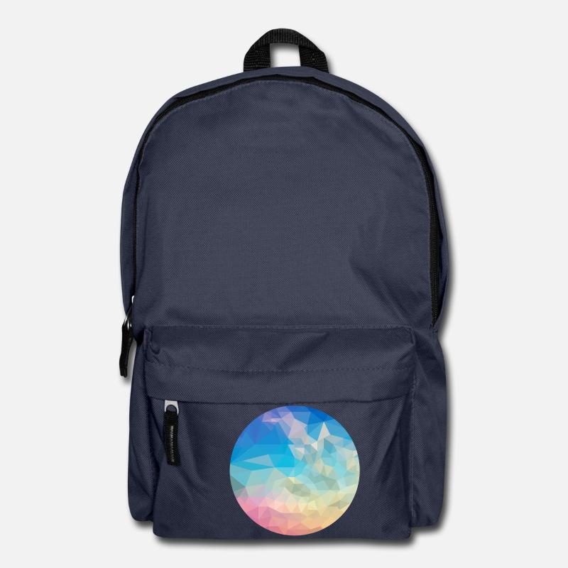 abstract - Backpack - navy