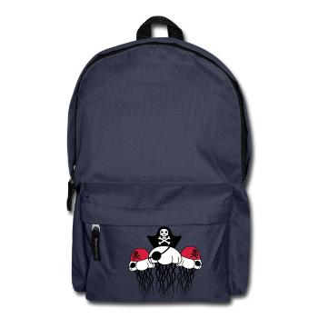 3 friends party team crew pirate sailor sailor - Backpack - navy - Front