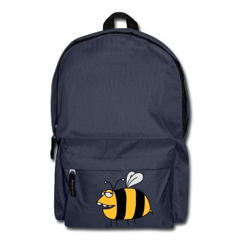 Fun thick bee - Backpack - navy - Front