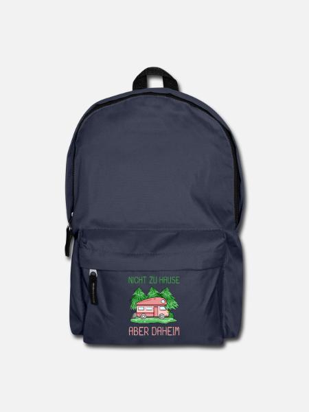 Camping Camper Wohnmobil - Rucksack - Navy
