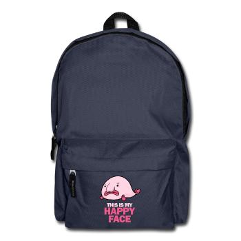 Blobfisch - Rucksack - Navy - Vorne