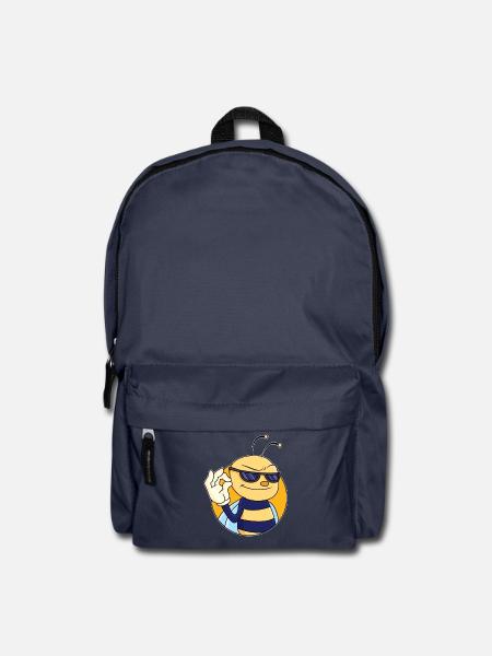 OK Zeichen Biene - Rucksack - Navy