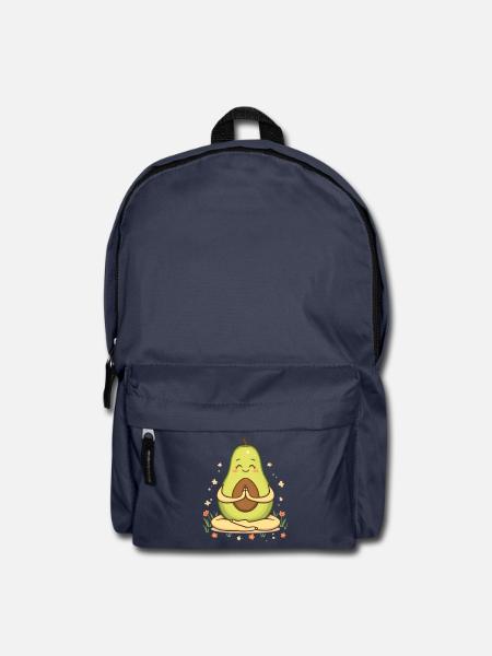 Avocado Meditationsfigur - Rucksack - Navy