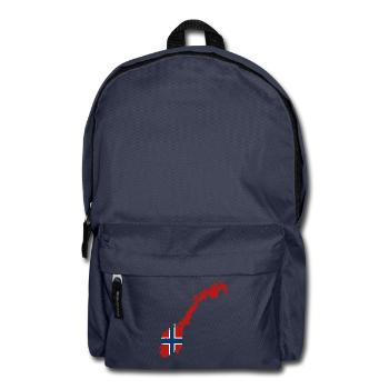 Norway Vacation Nature Gift - Backpack - navy - Front
