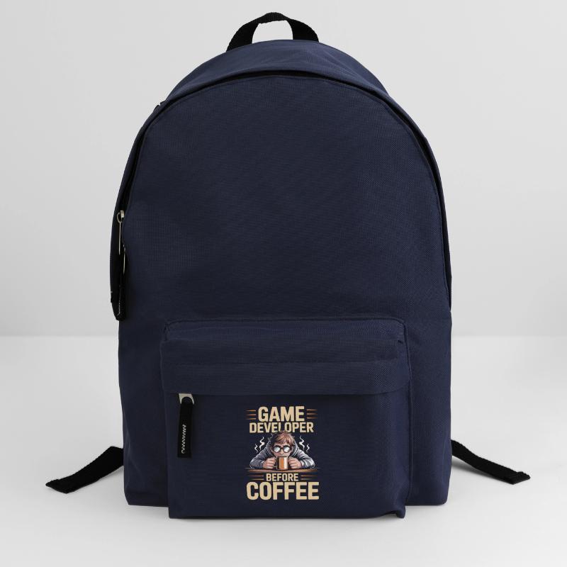 Game Developer Before Web Developer Coffee Lover Rucksack