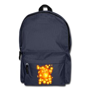 Glowing Orbens - Backpack - navy - Front