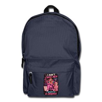 I Don't Chase Men – K-Drama-Fan - Rucksack - Navy - Vorne